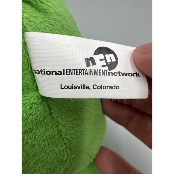 Pink Lamb Sheep Plush W/ Embroidered Flowers Front 9.5” Stuffed Animal Colorful - Picture 10 of 12